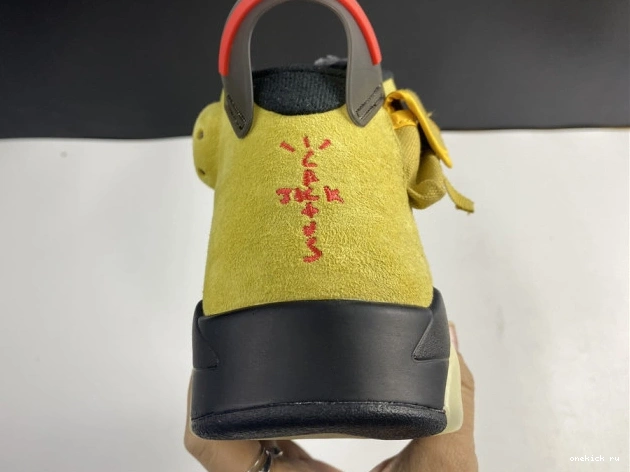Rep Onekick JORDAN 6 X YELLOW SCOTT TRAVIS AIR CN1084-300 0602